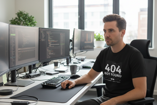 404 Not Found Graphic Tee