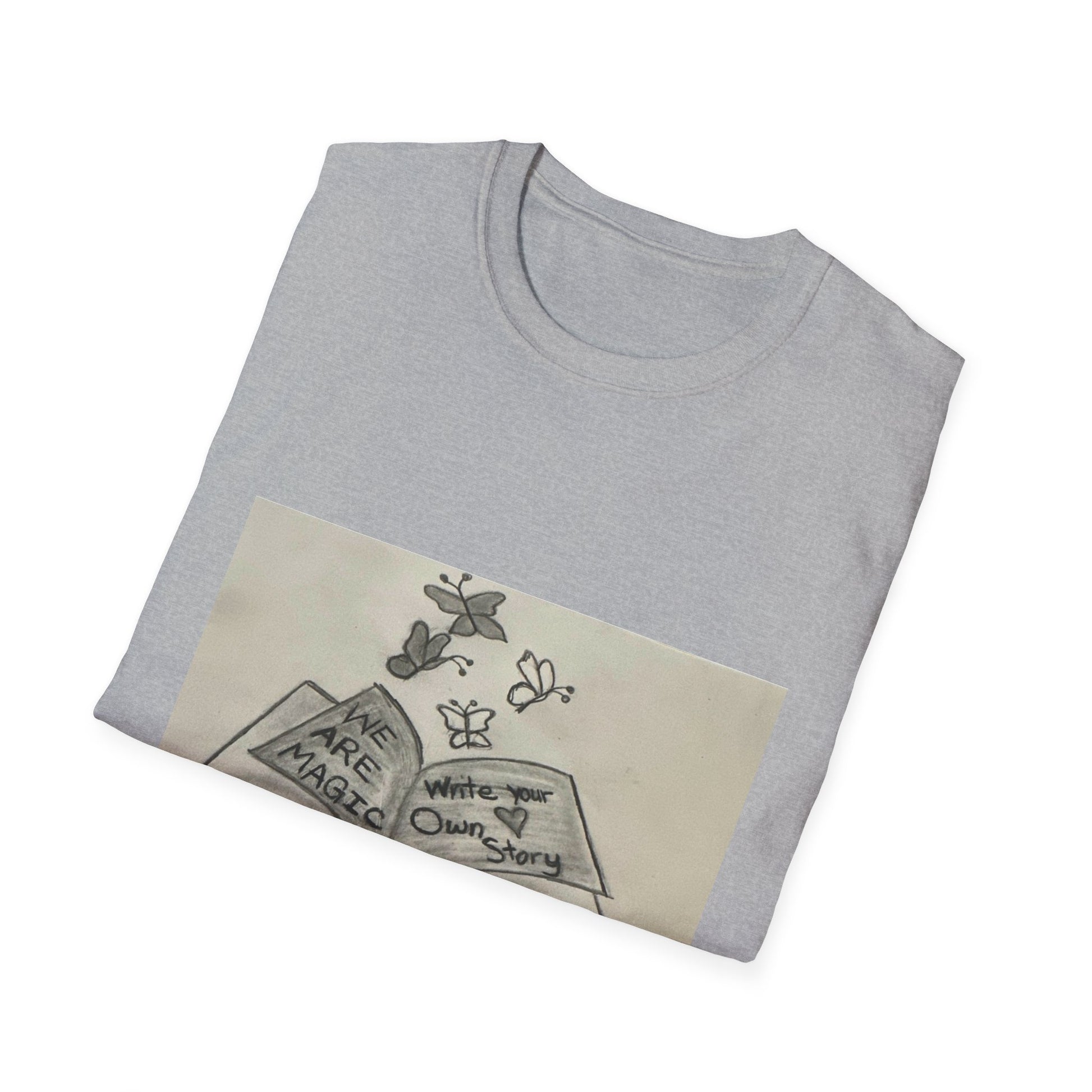 We Are Magic – Write Your Own Journey Tee | Inspirational Graphic Shirt
