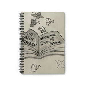 Inspirational Spiral Notebook - 'Write Your Own Story' Design