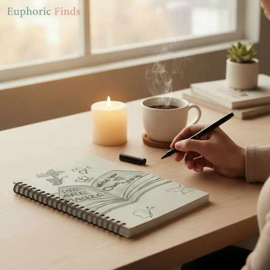 Inspirational Spiral Notebook - 'Write Your Own Story' Design