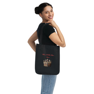 Mom -A Title Above Queen Tote Bag- Organic Canvas Shoulder Bag for Moms