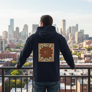 I Am Worthy Hoodie – Empowerment Hoodie for Women & Men Self-Love & Confidence Streetwear