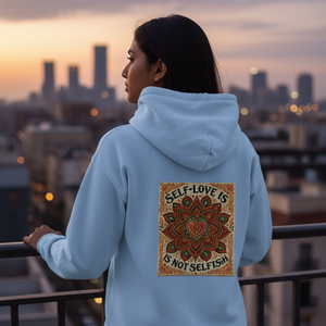 I Am Worthy Hoodie – Empowerment Hoodie for Women & Men Self-Love & Confidence Streetwear