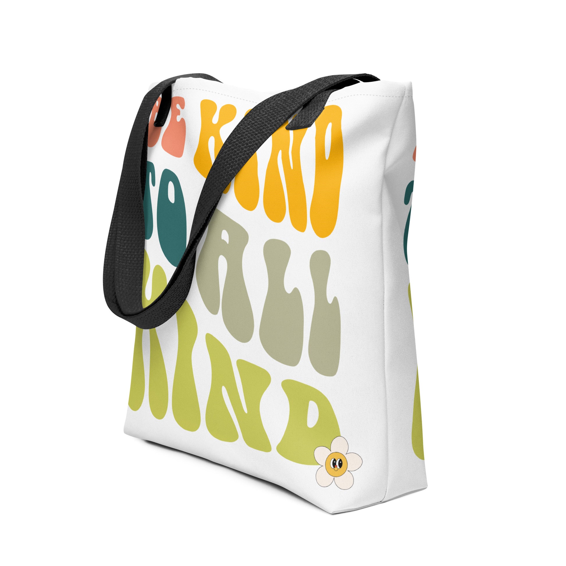 Be Kind to All Canvas Tote Bag- Stylish, Eco-Friendly Everyday Carry