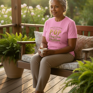 P.O.P. Pray Over Problems T-Shirt | Faith & Encouragement Tee