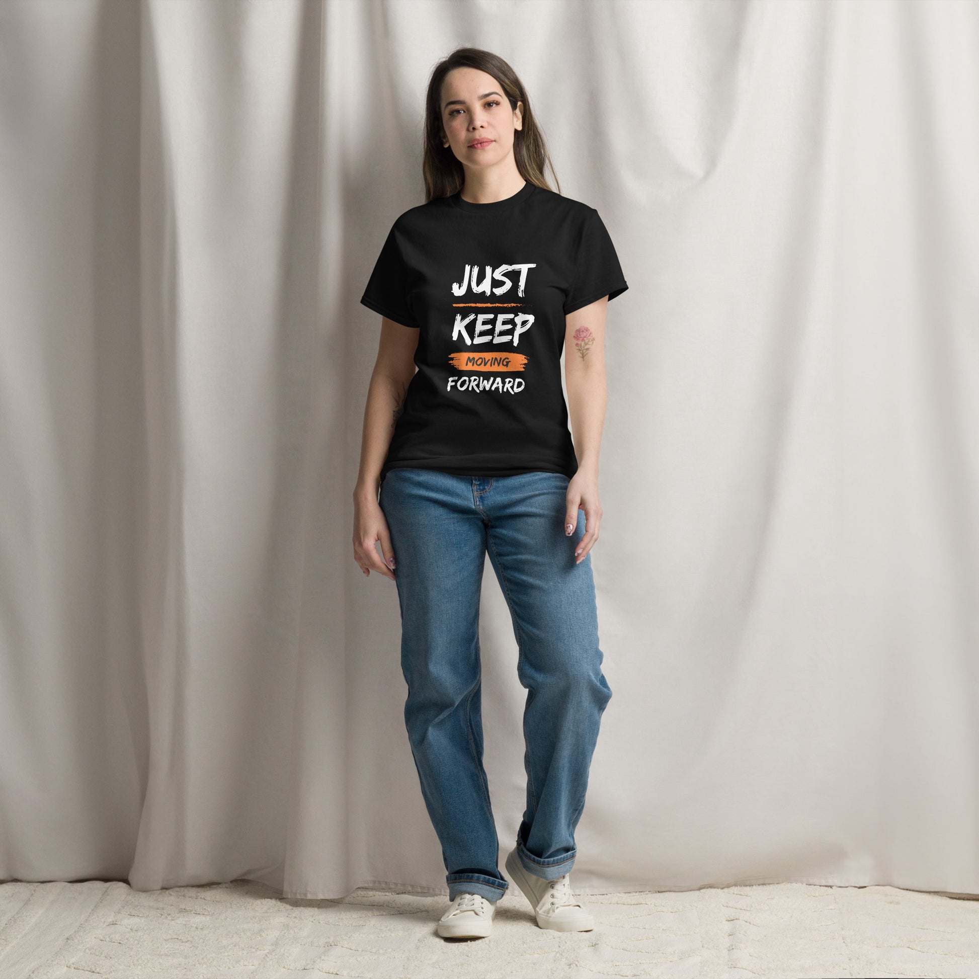 Just Keep Moving Forward Unisex Tee