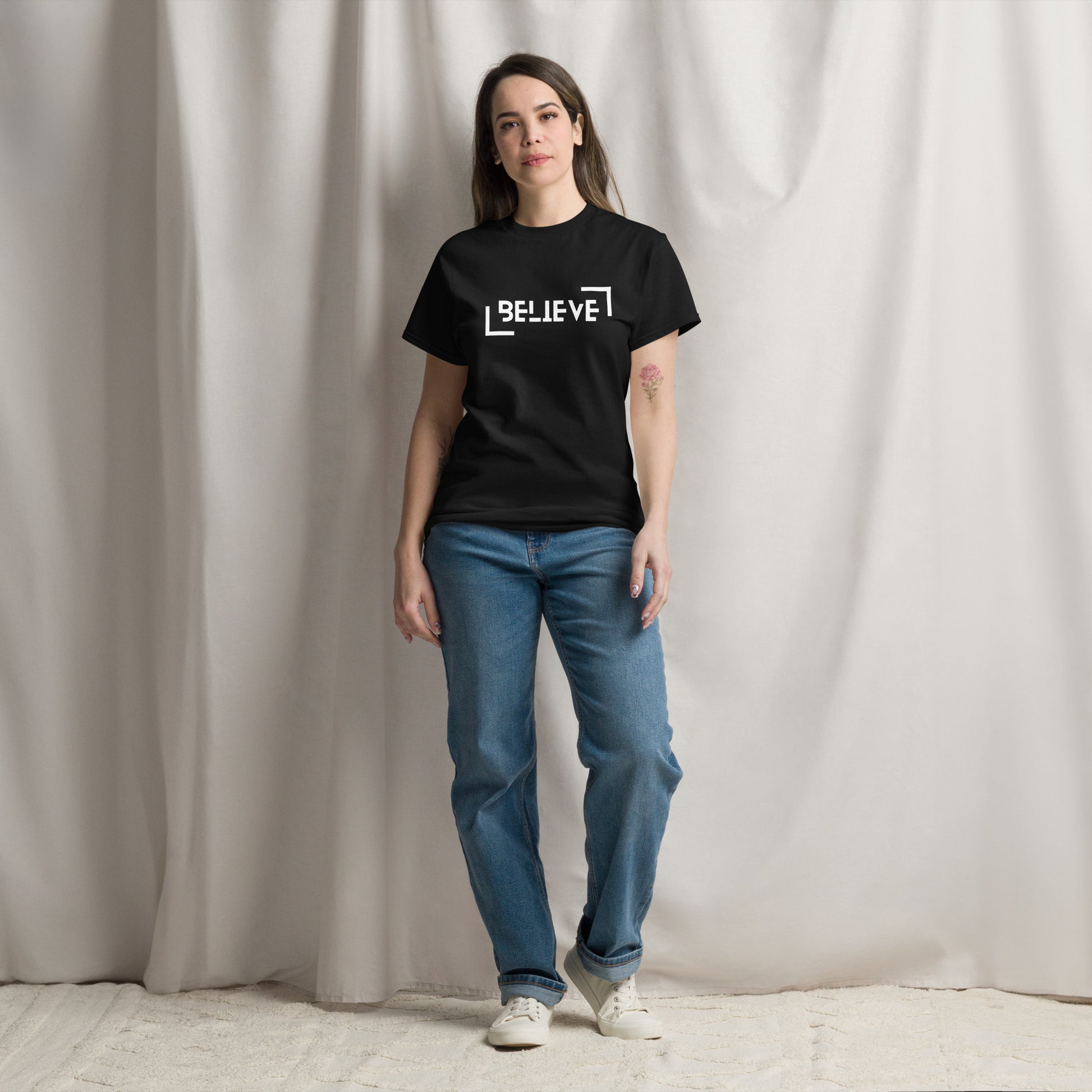 BELIEVE Unisex T-Shirt - Positive Affirmation Tee