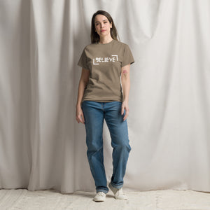 BELIEVE Unisex T-Shirt - Positive Affirmation Tee