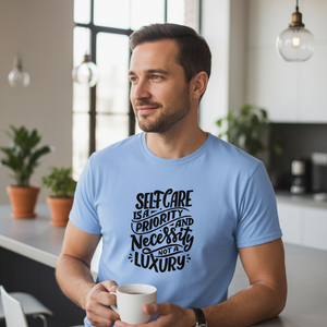 Self Care Is a Necessity Unisex T-Shirt | Motivational Self Care Tee