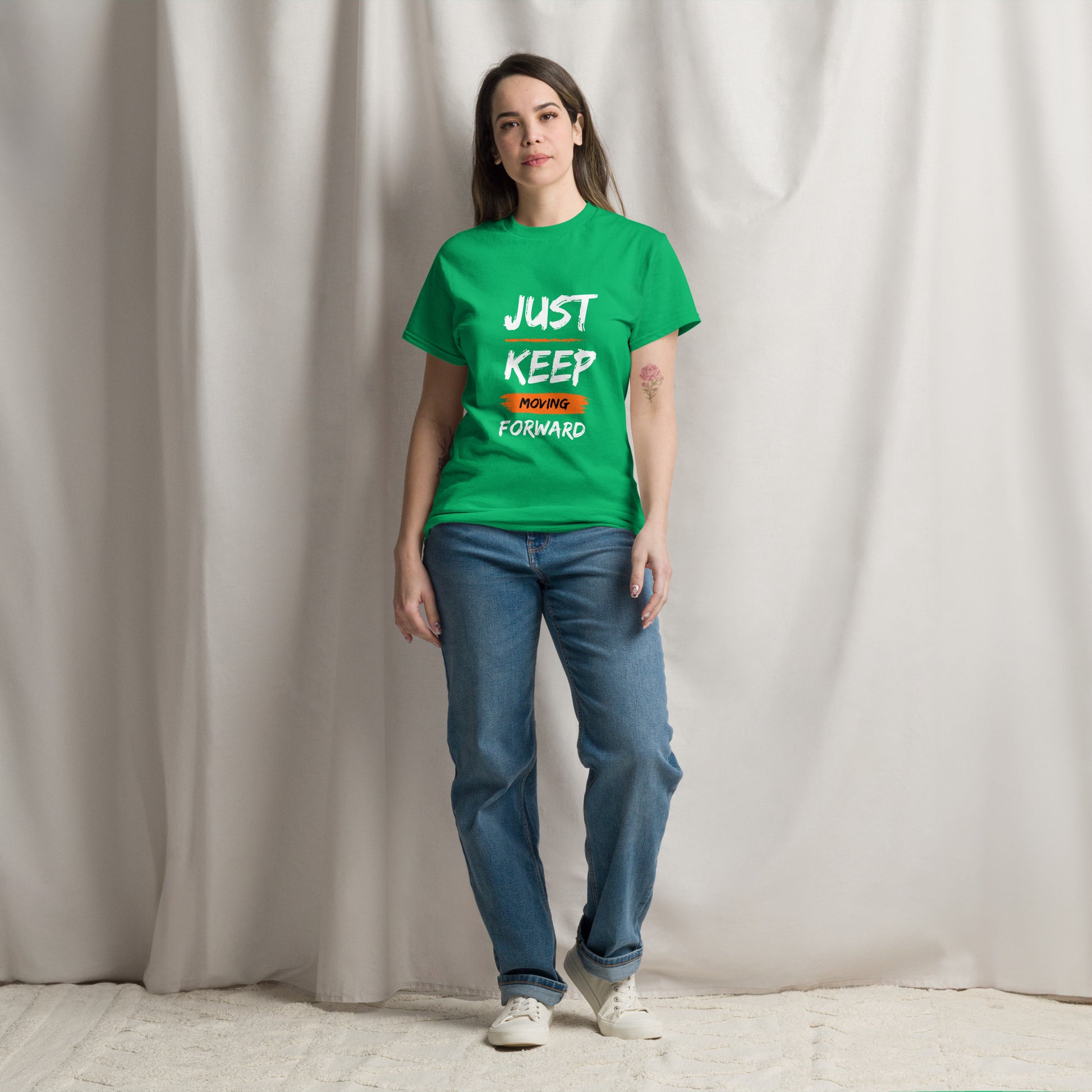 Just Keep Moving Forward Unisex Tee