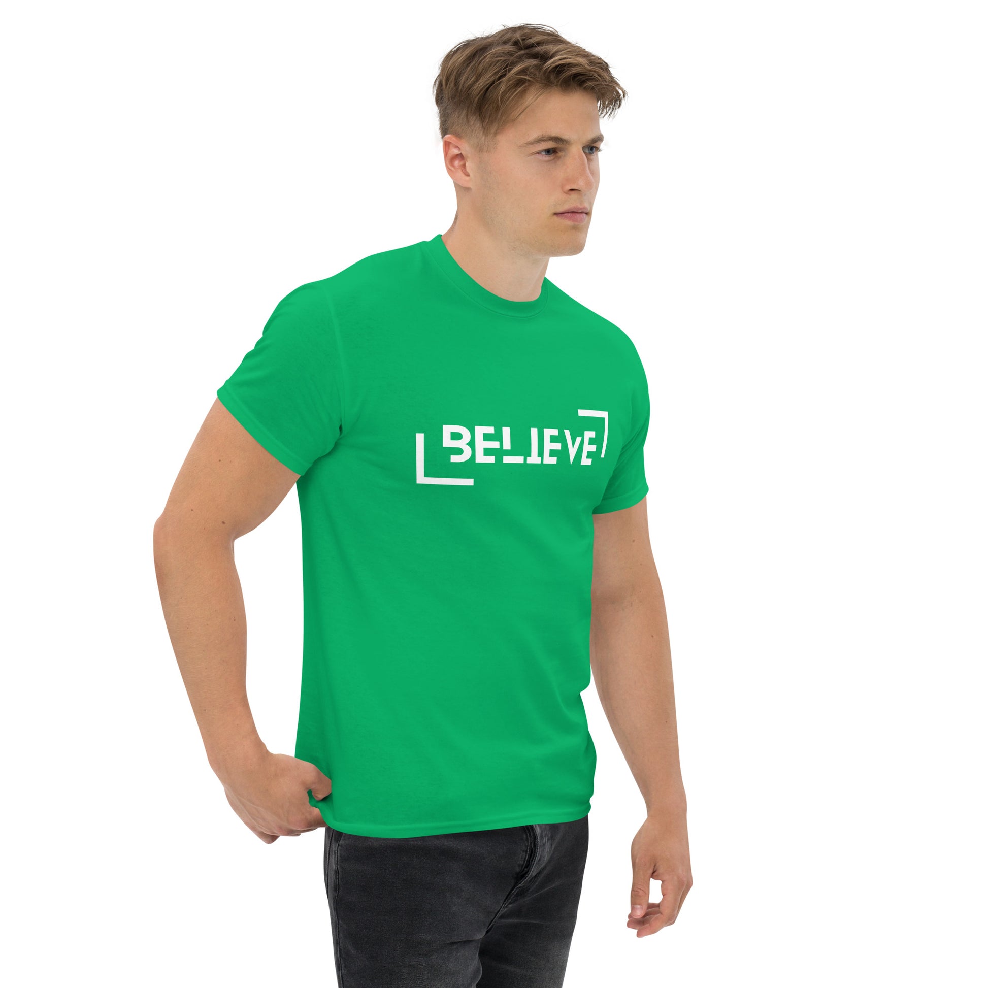 BELIEVE Unisex T-Shirt - Positive Affirmation Tee