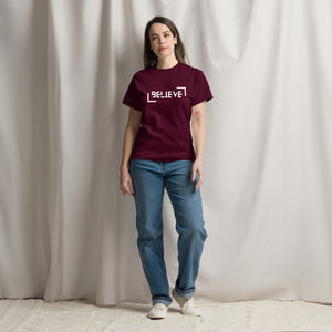 BELIEVE Unisex T-Shirt - Positive Affirmation Tee