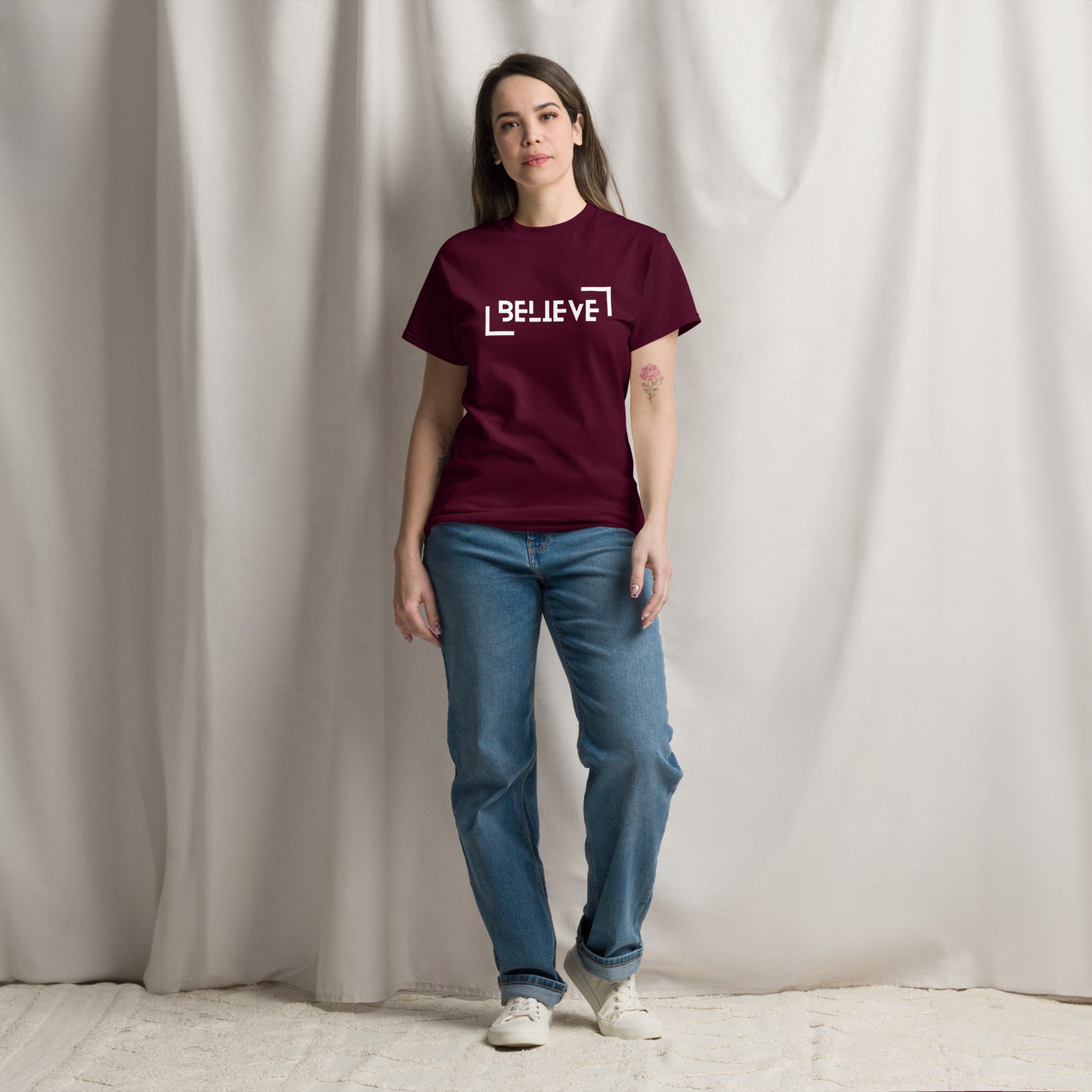 BELIEVE Unisex T-Shirt - Positive Affirmation Tee
