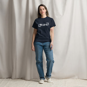 BELIEVE Unisex T-Shirt - Positive Affirmation Tee