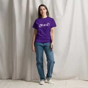 BELIEVE Unisex T-Shirt - Positive Affirmation Tee