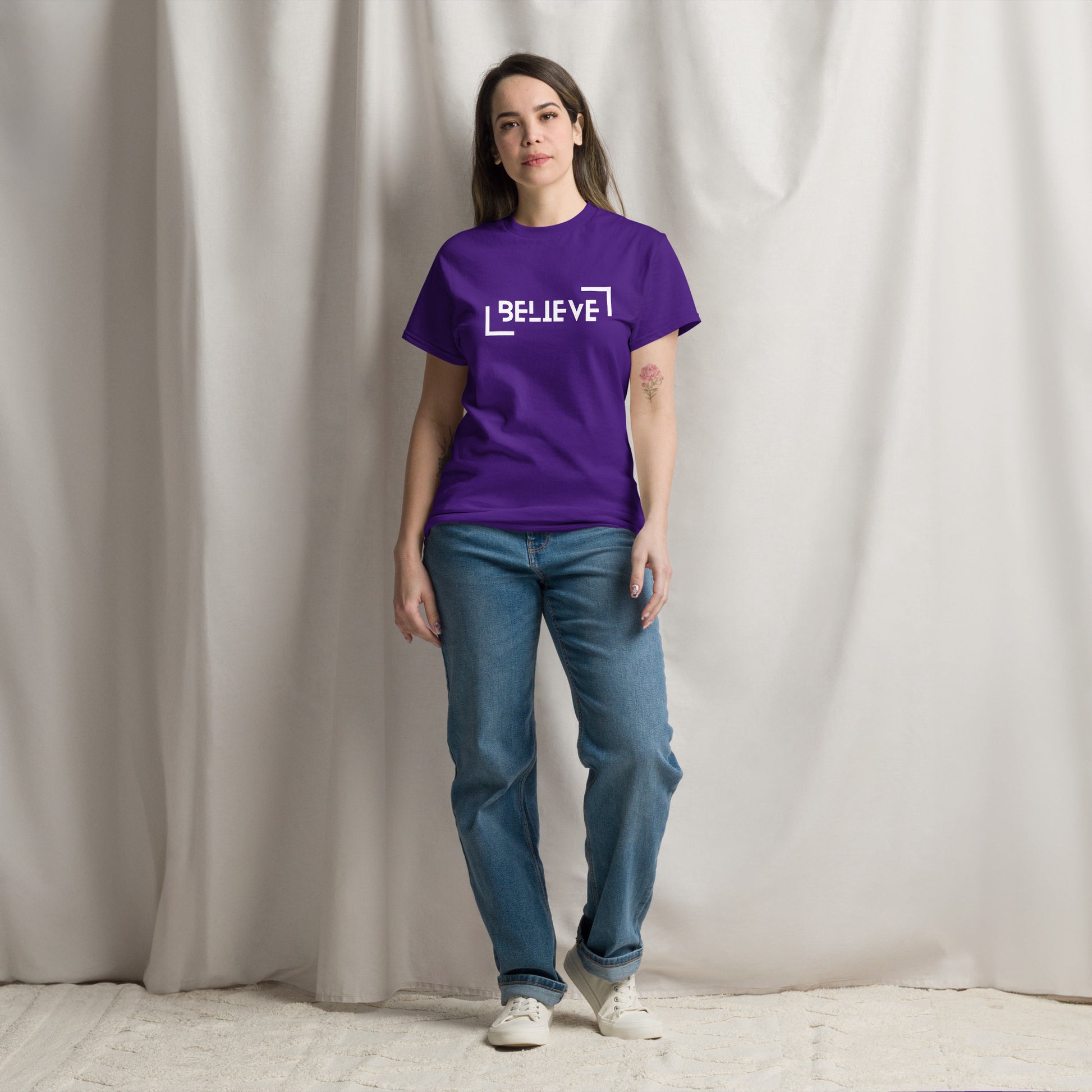 BELIEVE Unisex T-Shirt - Positive Affirmation Tee