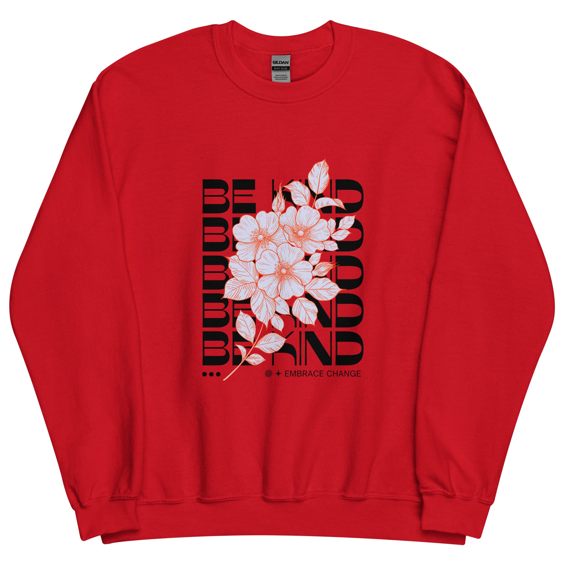 Be Kind Unisex Sweatshirt - Cozy Inspirational Pullover for Everyday Positivity