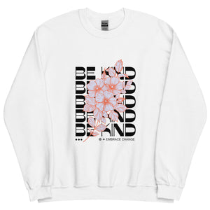 Be Kind Unisex Sweatshirt - Cozy Inspirational Pullover for Everyday Positivity