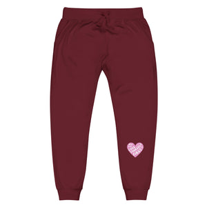 Love Yourself First Motivational Heart Joggers
