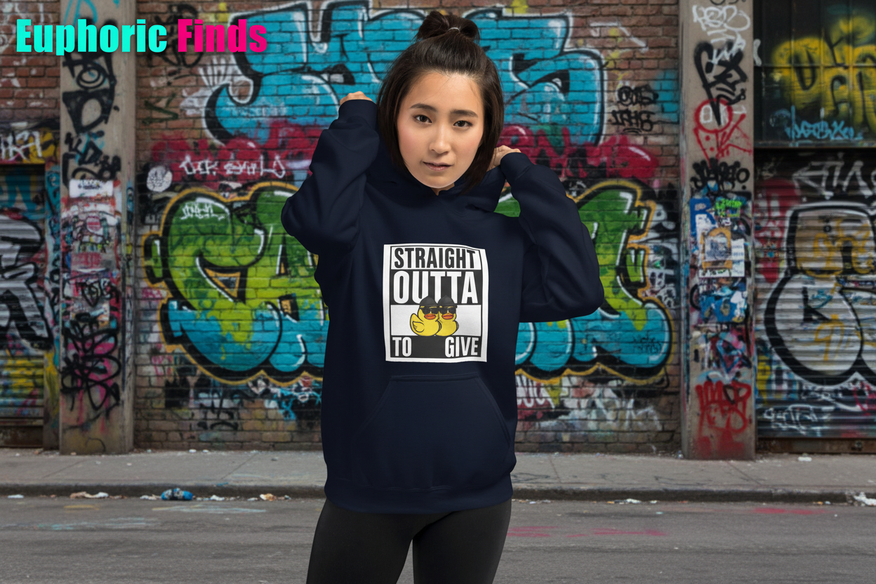 Straight Outta Ducks to Give Hoodie