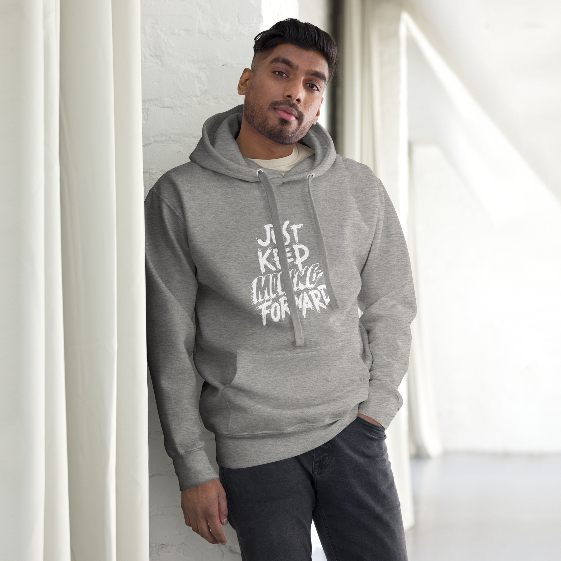Just Keep Moving Forward Unisex Hoodie