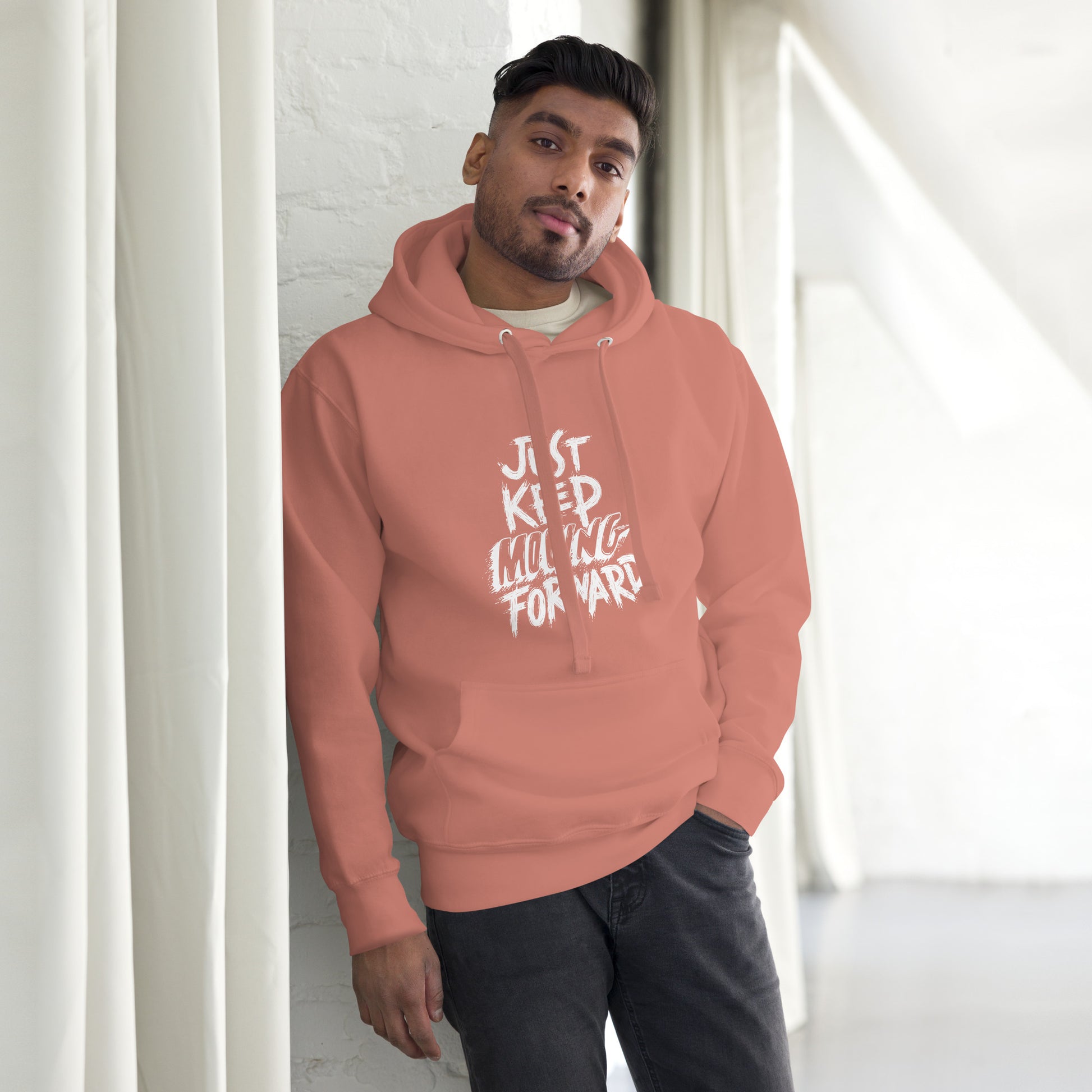 Just Keep Moving Forward Unisex Hoodie