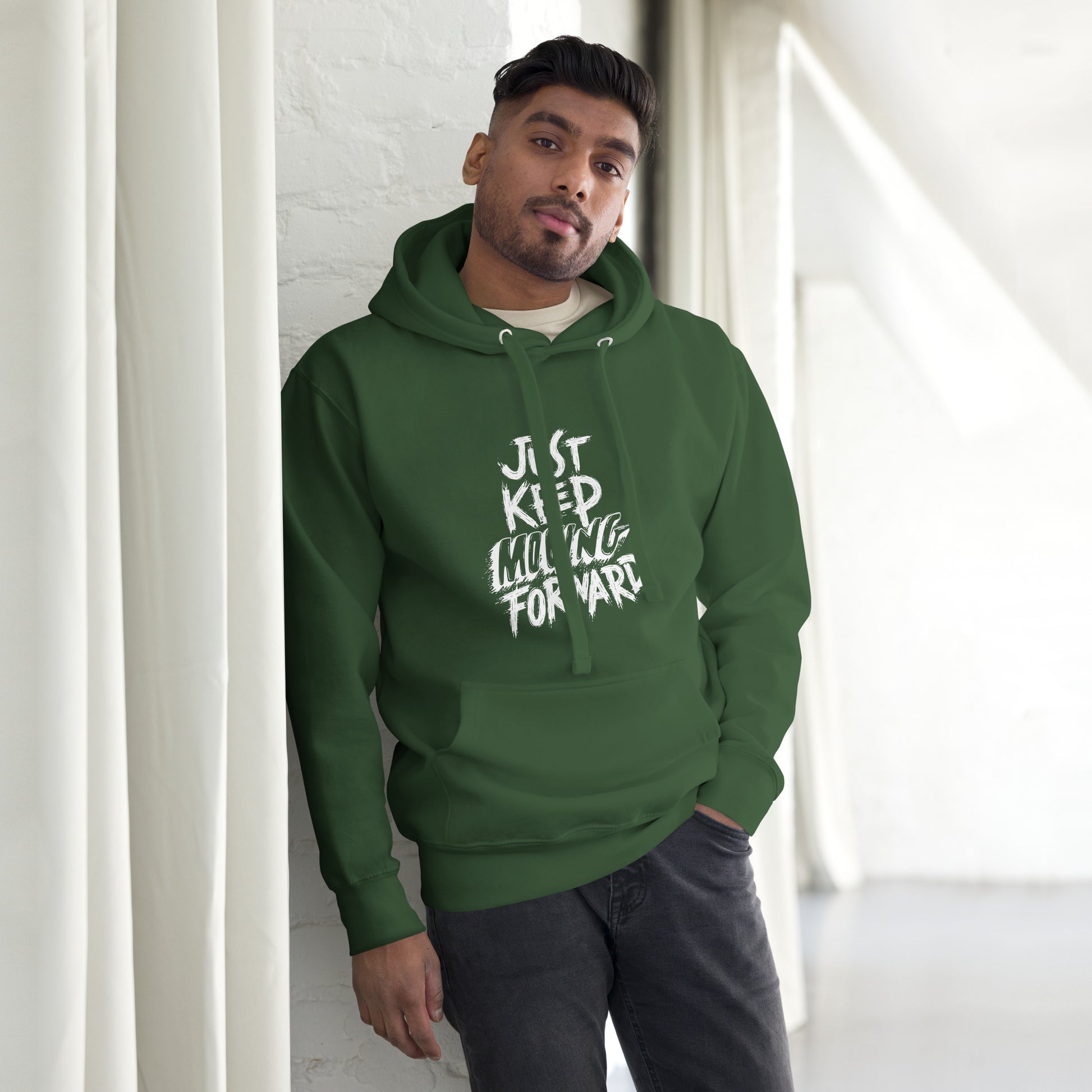 Just Keep Moving Forward Unisex Hoodie