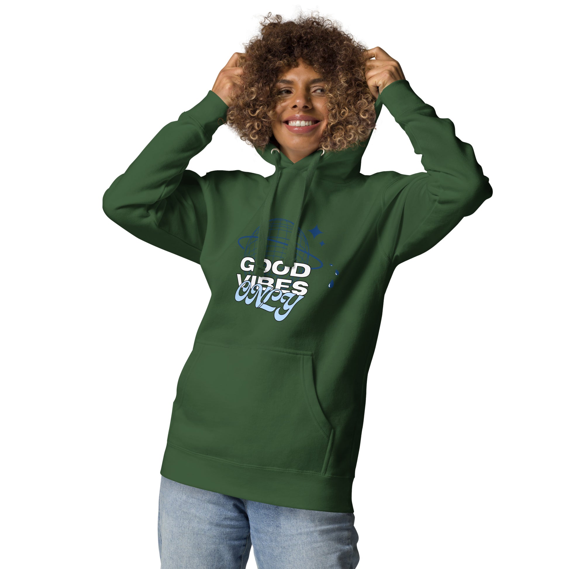 Good Vibes Only Hoodie- A Cozy Reminder to Protect Your Peace