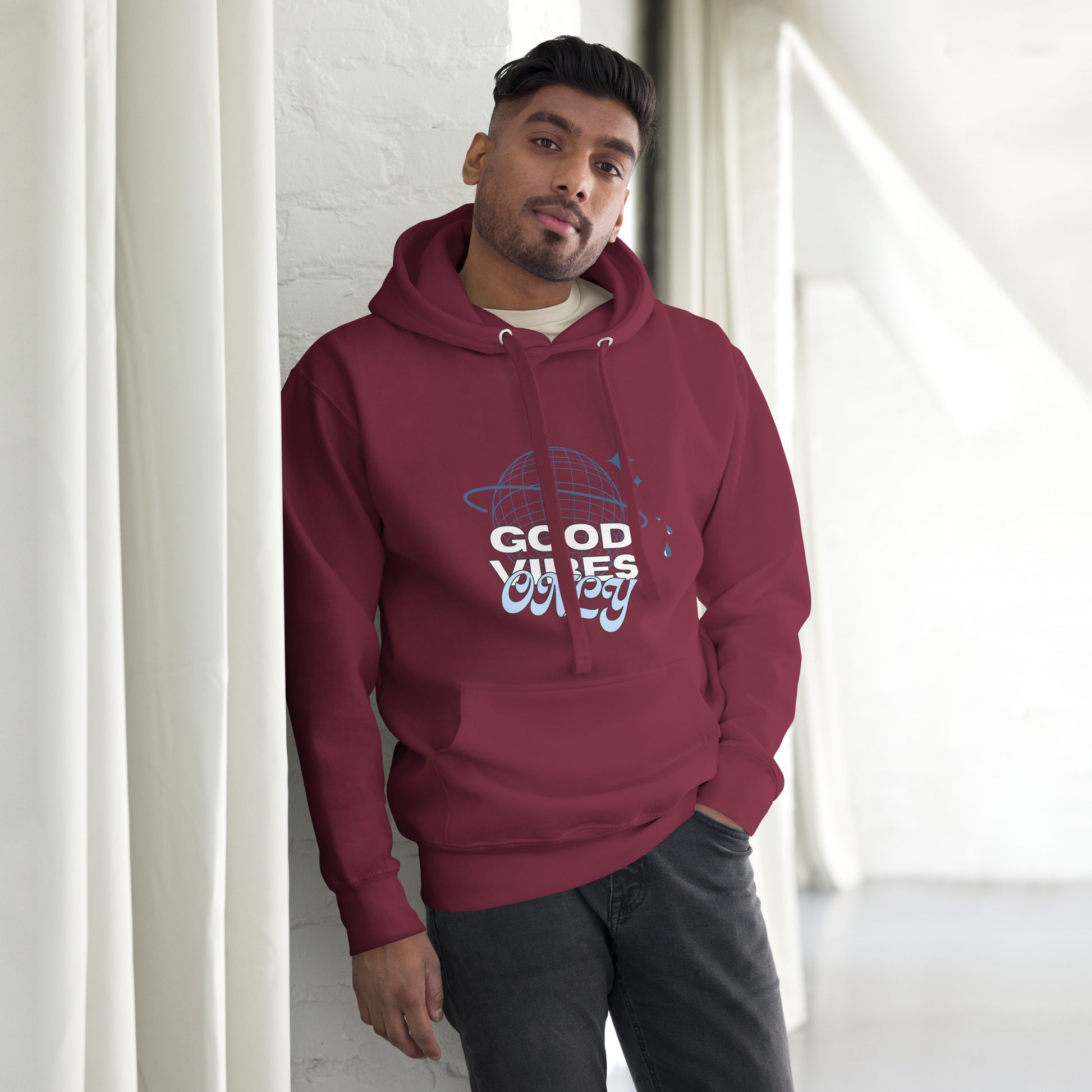 Good Vibes Only Hoodie- A Cozy Reminder to Protect Your Peace
