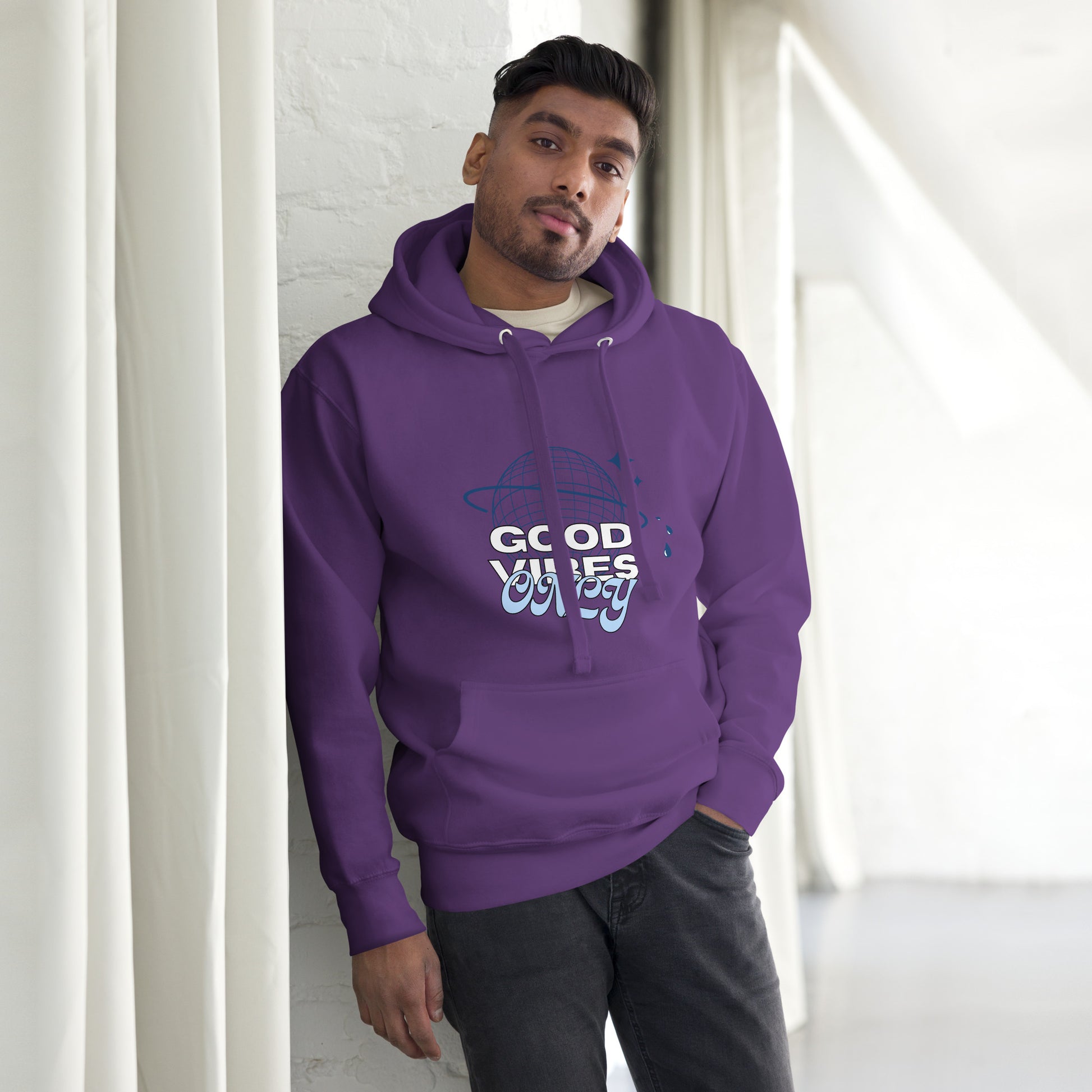 Good Vibes Only Hoodie- A Cozy Reminder to Protect Your Peace