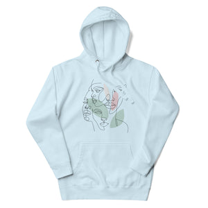 Minimalist Line Art Hoodie