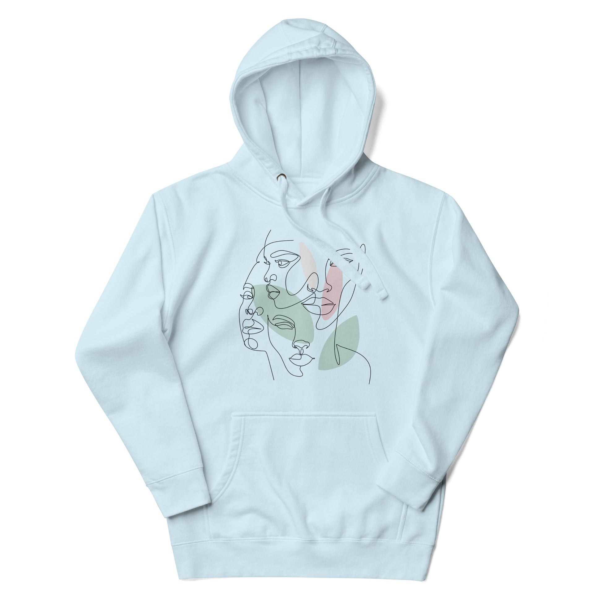 Minimalist Line Art Hoodie