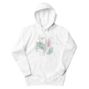 Minimalist Line Art Hoodie