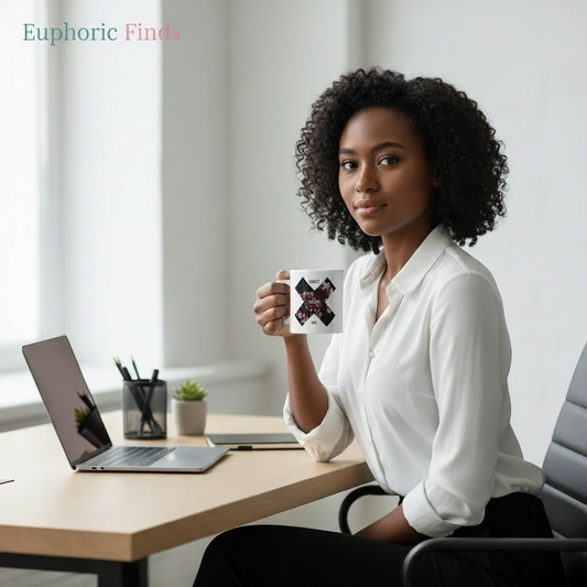 Don't Cross Me Mug-A Bold Floral Statement For Your Daily Sip